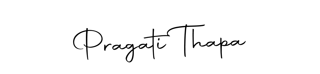 Make a beautiful signature design for name Pragati Thapa. Use this online signature maker to create a handwritten signature for free. Pragati Thapa signature style 10 images and pictures png