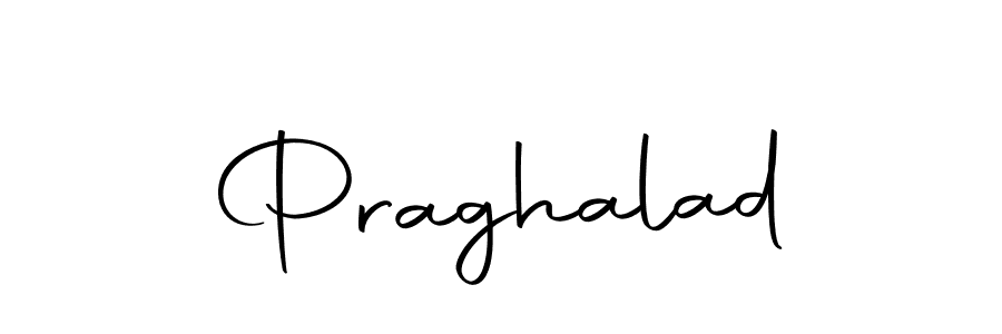 Design your own signature with our free online signature maker. With this signature software, you can create a handwritten (Autography-DOLnW) signature for name Praghalad. Praghalad signature style 10 images and pictures png