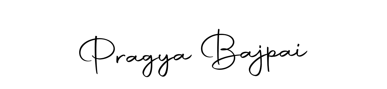 Pragya Bajpai stylish signature style. Best Handwritten Sign (Autography-DOLnW) for my name. Handwritten Signature Collection Ideas for my name Pragya Bajpai. Pragya Bajpai signature style 10 images and pictures png