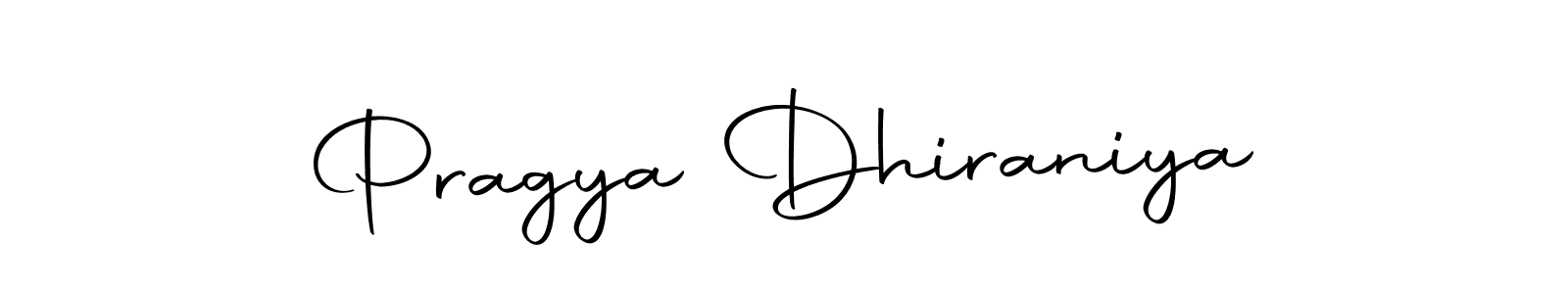 Autography-DOLnW is a professional signature style that is perfect for those who want to add a touch of class to their signature. It is also a great choice for those who want to make their signature more unique. Get Pragya Dhiraniya name to fancy signature for free. Pragya Dhiraniya signature style 10 images and pictures png