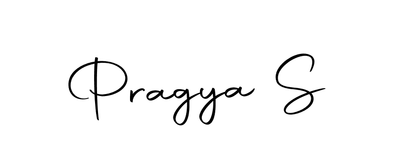 Pragya S stylish signature style. Best Handwritten Sign (Autography-DOLnW) for my name. Handwritten Signature Collection Ideas for my name Pragya S. Pragya S signature style 10 images and pictures png