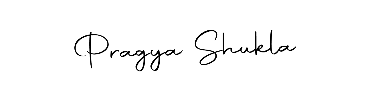 Create a beautiful signature design for name Pragya Shukla. With this signature (Autography-DOLnW) fonts, you can make a handwritten signature for free. Pragya Shukla signature style 10 images and pictures png