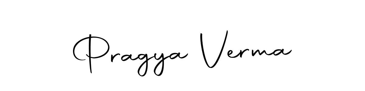 Create a beautiful signature design for name Pragya Verma. With this signature (Autography-DOLnW) fonts, you can make a handwritten signature for free. Pragya Verma signature style 10 images and pictures png