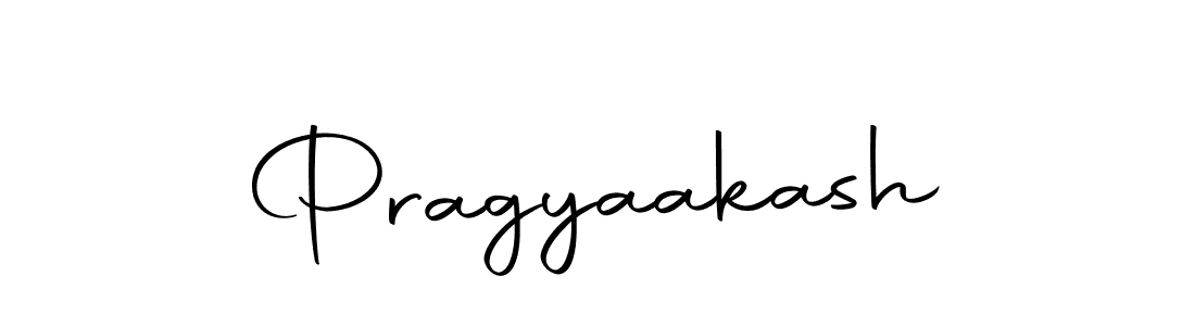 How to make Pragyaakash name signature. Use Autography-DOLnW style for creating short signs online. This is the latest handwritten sign. Pragyaakash signature style 10 images and pictures png