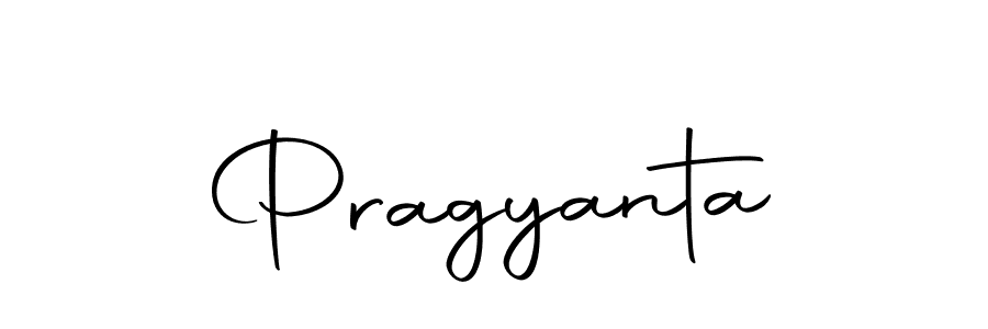 How to make Pragyanta signature? Autography-DOLnW is a professional autograph style. Create handwritten signature for Pragyanta name. Pragyanta signature style 10 images and pictures png