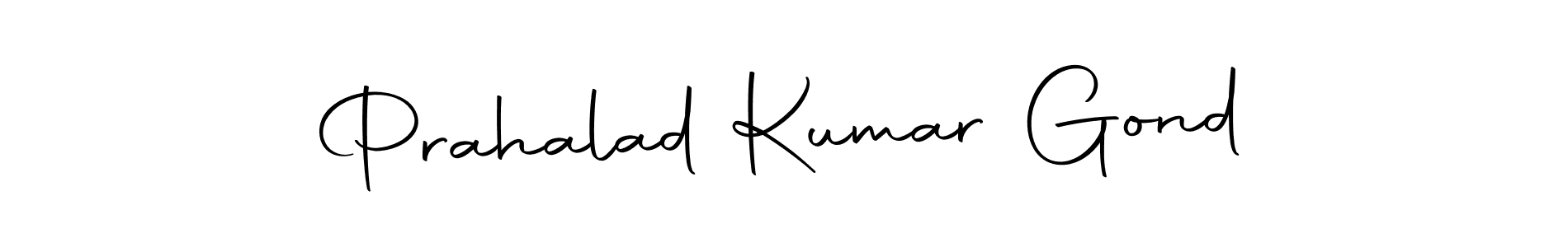 Create a beautiful signature design for name Prahalad Kumar Gond. With this signature (Autography-DOLnW) fonts, you can make a handwritten signature for free. Prahalad Kumar Gond signature style 10 images and pictures png