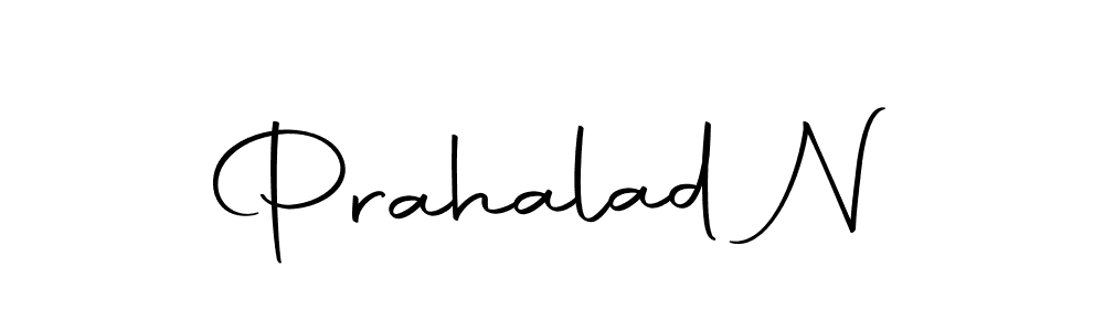 Make a beautiful signature design for name Prahalad N. Use this online signature maker to create a handwritten signature for free. Prahalad N signature style 10 images and pictures png