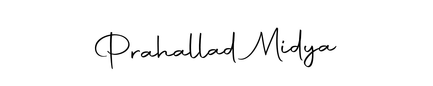 Similarly Autography-DOLnW is the best handwritten signature design. Signature creator online .You can use it as an online autograph creator for name Prahallad Midya. Prahallad Midya signature style 10 images and pictures png