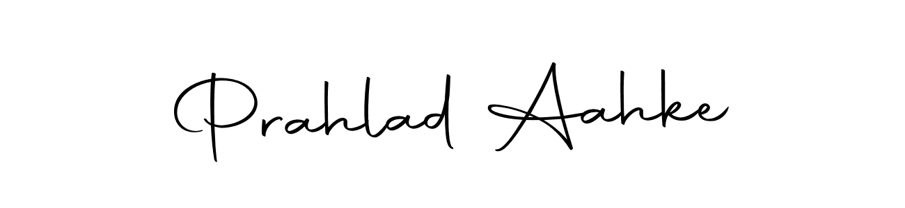 if you are searching for the best signature style for your name Prahlad Aahke. so please give up your signature search. here we have designed multiple signature styles  using Autography-DOLnW. Prahlad Aahke signature style 10 images and pictures png