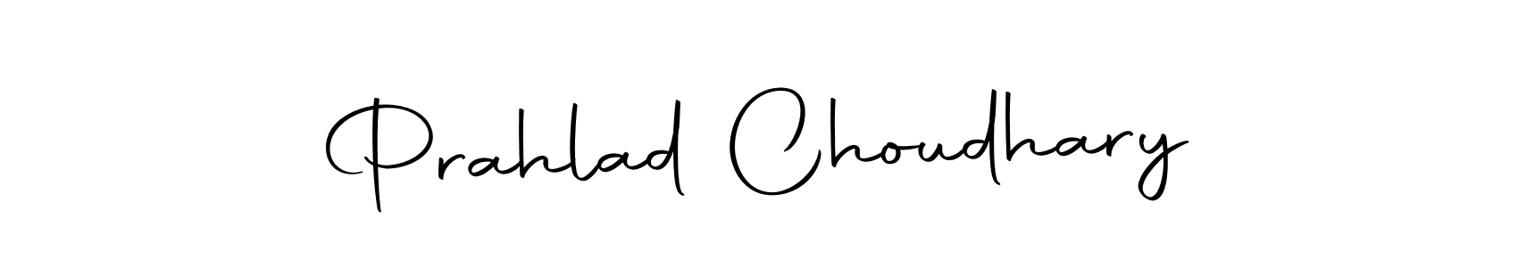 Make a beautiful signature design for name Prahlad Choudhary. With this signature (Autography-DOLnW) style, you can create a handwritten signature for free. Prahlad Choudhary signature style 10 images and pictures png