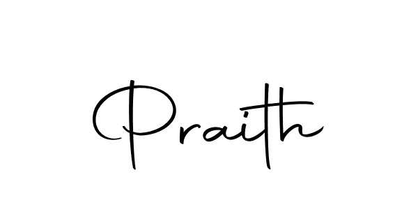 Praith stylish signature style. Best Handwritten Sign (Autography-DOLnW) for my name. Handwritten Signature Collection Ideas for my name Praith. Praith signature style 10 images and pictures png