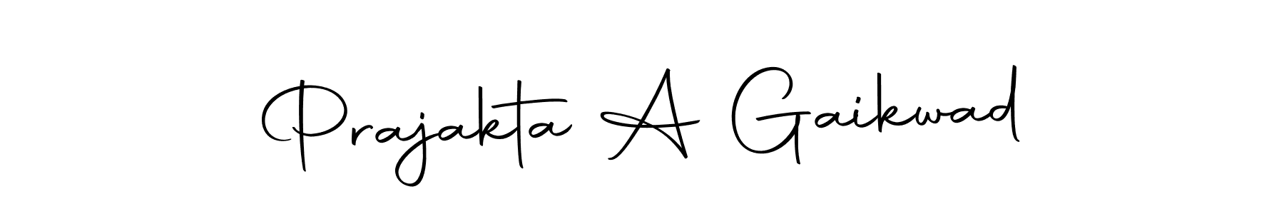 The best way (Autography-DOLnW) to make a short signature is to pick only two or three words in your name. The name Prajakta A Gaikwad include a total of six letters. For converting this name. Prajakta A Gaikwad signature style 10 images and pictures png