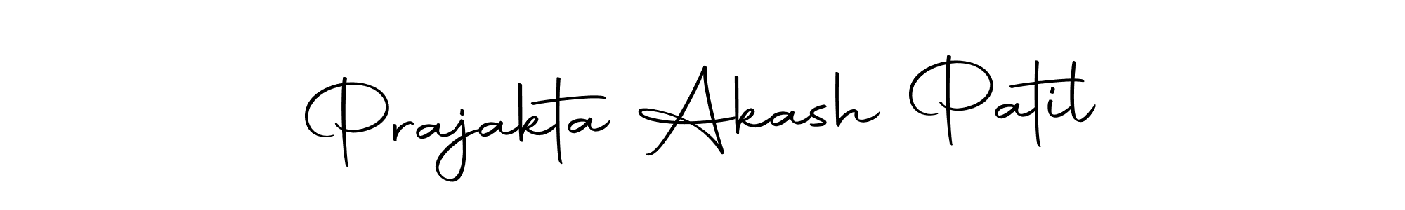 Make a short Prajakta Akash Patil signature style. Manage your documents anywhere anytime using Autography-DOLnW. Create and add eSignatures, submit forms, share and send files easily. Prajakta Akash Patil signature style 10 images and pictures png