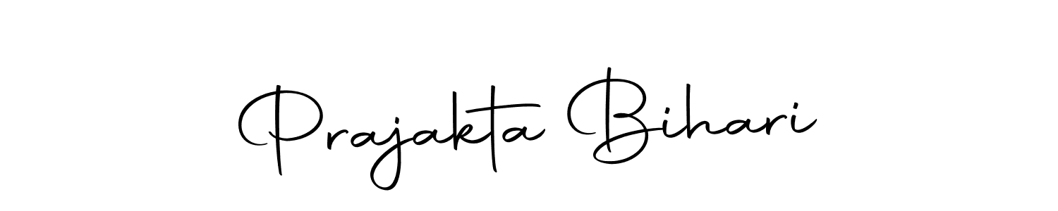 It looks lik you need a new signature style for name Prajakta Bihari. Design unique handwritten (Autography-DOLnW) signature with our free signature maker in just a few clicks. Prajakta Bihari signature style 10 images and pictures png