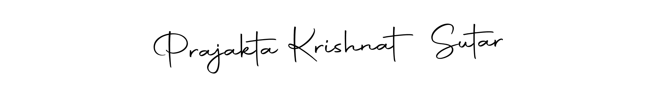 It looks lik you need a new signature style for name Prajakta Krishnat Sutar. Design unique handwritten (Autography-DOLnW) signature with our free signature maker in just a few clicks. Prajakta Krishnat Sutar signature style 10 images and pictures png