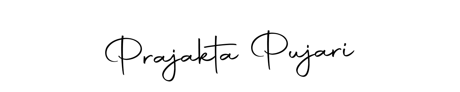 Design your own signature with our free online signature maker. With this signature software, you can create a handwritten (Autography-DOLnW) signature for name Prajakta Pujari. Prajakta Pujari signature style 10 images and pictures png