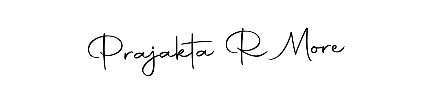 Design your own signature with our free online signature maker. With this signature software, you can create a handwritten (Autography-DOLnW) signature for name Prajakta R More. Prajakta R More signature style 10 images and pictures png