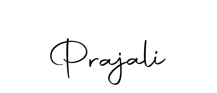 Design your own signature with our free online signature maker. With this signature software, you can create a handwritten (Autography-DOLnW) signature for name Prajali. Prajali signature style 10 images and pictures png