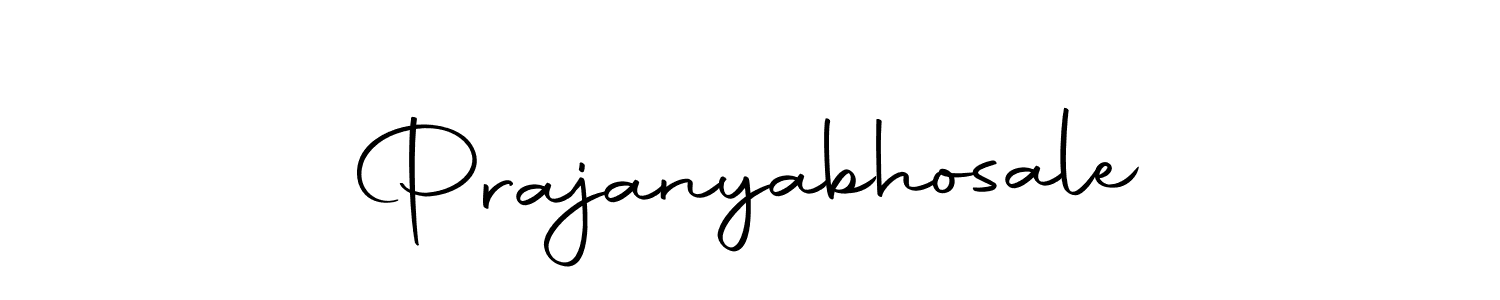 Also we have Prajanyabhosale name is the best signature style. Create professional handwritten signature collection using Autography-DOLnW autograph style. Prajanyabhosale signature style 10 images and pictures png