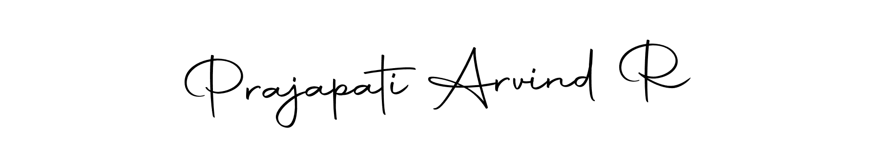 This is the best signature style for the Prajapati Arvind R name. Also you like these signature font (Autography-DOLnW). Mix name signature. Prajapati Arvind R signature style 10 images and pictures png