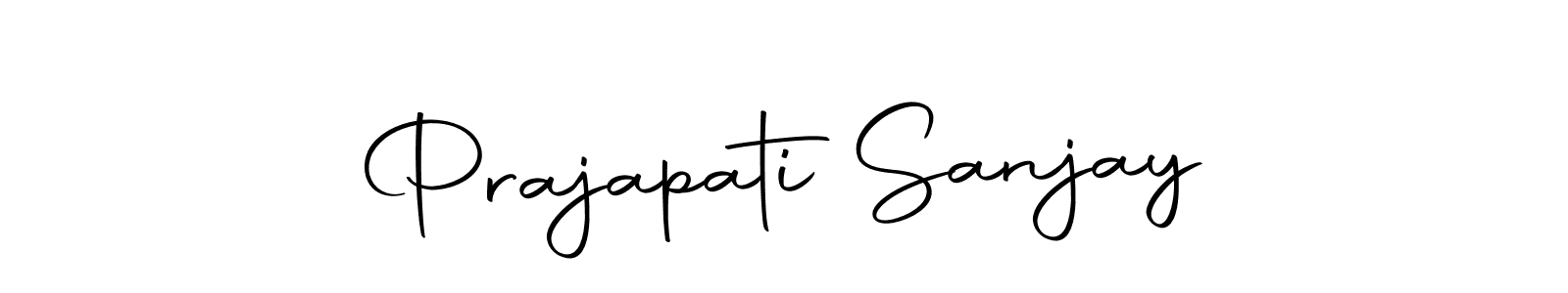 Also we have Prajapati Sanjay name is the best signature style. Create professional handwritten signature collection using Autography-DOLnW autograph style. Prajapati Sanjay signature style 10 images and pictures png