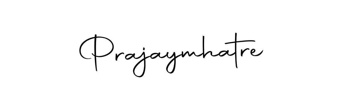 Design your own signature with our free online signature maker. With this signature software, you can create a handwritten (Autography-DOLnW) signature for name Prajaymhatre. Prajaymhatre signature style 10 images and pictures png