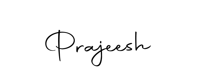 Use a signature maker to create a handwritten signature online. With this signature software, you can design (Autography-DOLnW) your own signature for name Prajeesh. Prajeesh signature style 10 images and pictures png