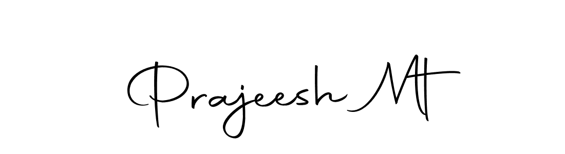 How to make Prajeesh Mt signature? Autography-DOLnW is a professional autograph style. Create handwritten signature for Prajeesh Mt name. Prajeesh Mt signature style 10 images and pictures png