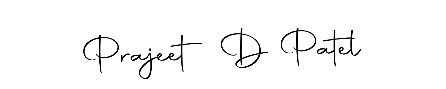 How to make Prajeet D Patel signature? Autography-DOLnW is a professional autograph style. Create handwritten signature for Prajeet D Patel name. Prajeet D Patel signature style 10 images and pictures png