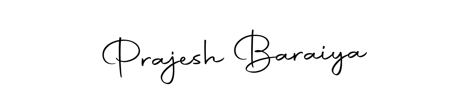 Make a beautiful signature design for name Prajesh Baraiya. With this signature (Autography-DOLnW) style, you can create a handwritten signature for free. Prajesh Baraiya signature style 10 images and pictures png