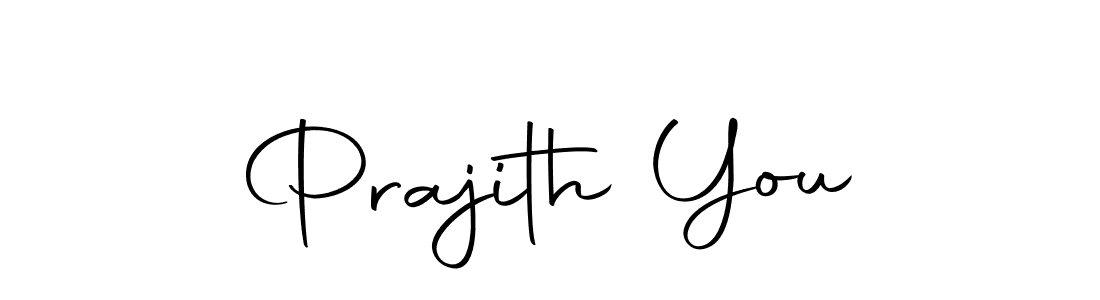 How to make Prajith You signature? Autography-DOLnW is a professional autograph style. Create handwritten signature for Prajith You name. Prajith You signature style 10 images and pictures png