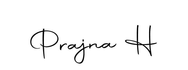 How to make Prajna H name signature. Use Autography-DOLnW style for creating short signs online. This is the latest handwritten sign. Prajna H signature style 10 images and pictures png