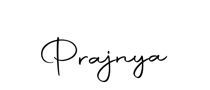 Create a beautiful signature design for name Prajnya. With this signature (Autography-DOLnW) fonts, you can make a handwritten signature for free. Prajnya signature style 10 images and pictures png