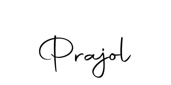 Create a beautiful signature design for name Prajol. With this signature (Autography-DOLnW) fonts, you can make a handwritten signature for free. Prajol signature style 10 images and pictures png