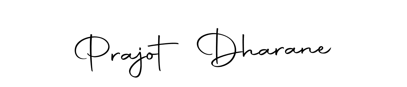 Make a beautiful signature design for name Prajot Dharane. With this signature (Autography-DOLnW) style, you can create a handwritten signature for free. Prajot Dharane signature style 10 images and pictures png