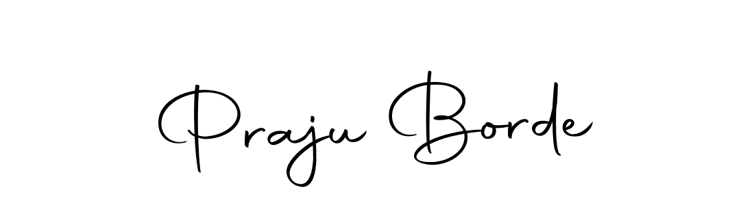 How to make Praju Borde signature? Autography-DOLnW is a professional autograph style. Create handwritten signature for Praju Borde name. Praju Borde signature style 10 images and pictures png