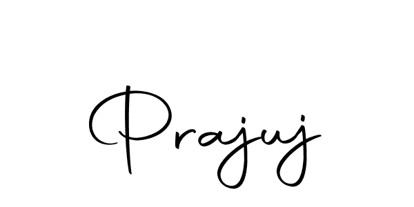 Create a beautiful signature design for name Prajuj. With this signature (Autography-DOLnW) fonts, you can make a handwritten signature for free. Prajuj signature style 10 images and pictures png