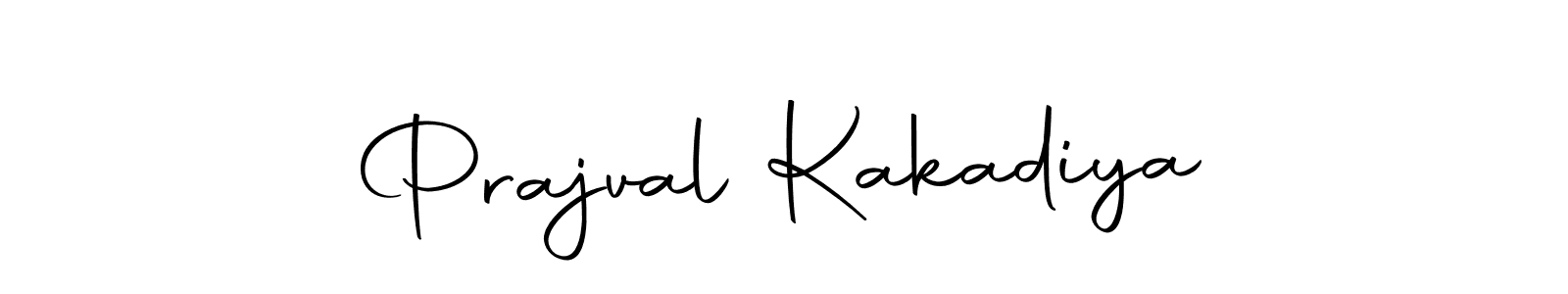 Make a beautiful signature design for name Prajval Kakadiya. Use this online signature maker to create a handwritten signature for free. Prajval Kakadiya signature style 10 images and pictures png