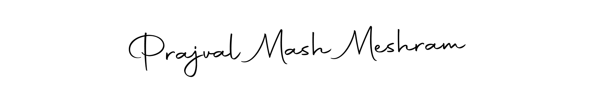 Make a beautiful signature design for name Prajval Mash Meshram. With this signature (Autography-DOLnW) style, you can create a handwritten signature for free. Prajval Mash Meshram signature style 10 images and pictures png