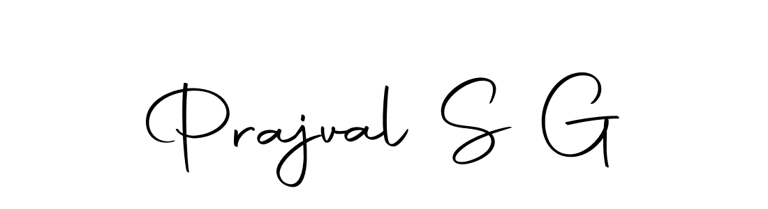 You should practise on your own different ways (Autography-DOLnW) to write your name (Prajval S G) in signature. don't let someone else do it for you. Prajval S G signature style 10 images and pictures png