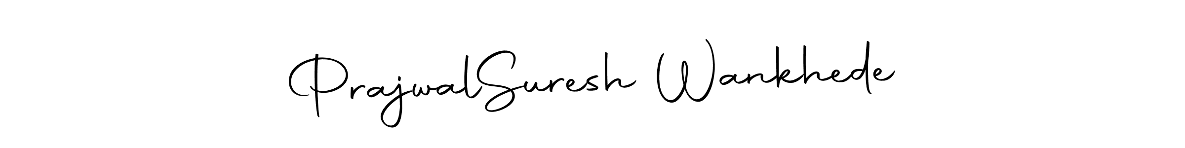 Autography-DOLnW is a professional signature style that is perfect for those who want to add a touch of class to their signature. It is also a great choice for those who want to make their signature more unique. Get Prajwal  Suresh Wankhede name to fancy signature for free. Prajwal  Suresh Wankhede signature style 10 images and pictures png