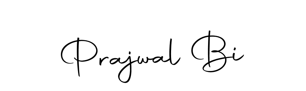 Prajwal Bi stylish signature style. Best Handwritten Sign (Autography-DOLnW) for my name. Handwritten Signature Collection Ideas for my name Prajwal Bi. Prajwal Bi signature style 10 images and pictures png