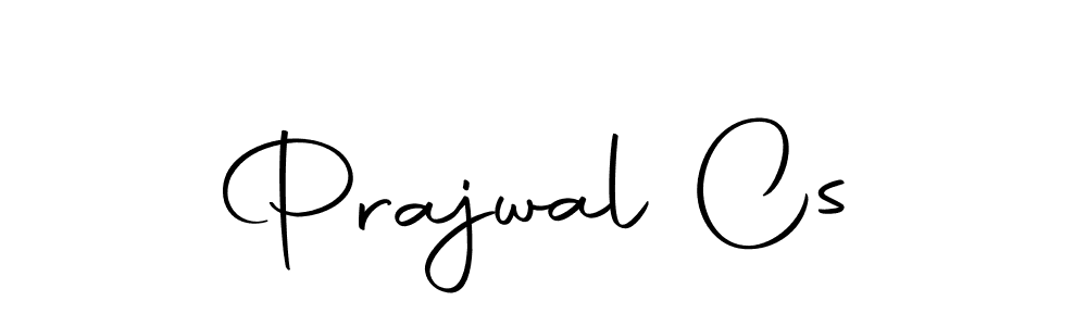 You should practise on your own different ways (Autography-DOLnW) to write your name (Prajwal Cs) in signature. don't let someone else do it for you. Prajwal Cs signature style 10 images and pictures png