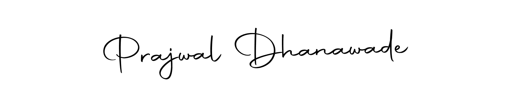 Make a beautiful signature design for name Prajwal Dhanawade. With this signature (Autography-DOLnW) style, you can create a handwritten signature for free. Prajwal Dhanawade signature style 10 images and pictures png