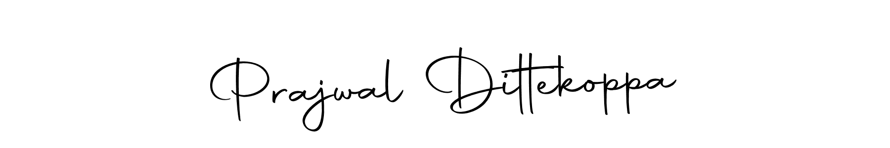 Make a short Prajwal Dittekoppa signature style. Manage your documents anywhere anytime using Autography-DOLnW. Create and add eSignatures, submit forms, share and send files easily. Prajwal Dittekoppa signature style 10 images and pictures png