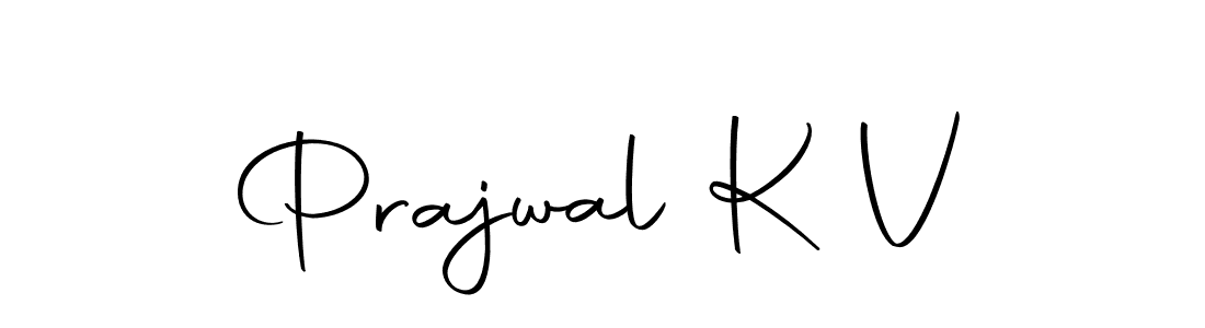 Also we have Prajwal K V name is the best signature style. Create professional handwritten signature collection using Autography-DOLnW autograph style. Prajwal K V signature style 10 images and pictures png