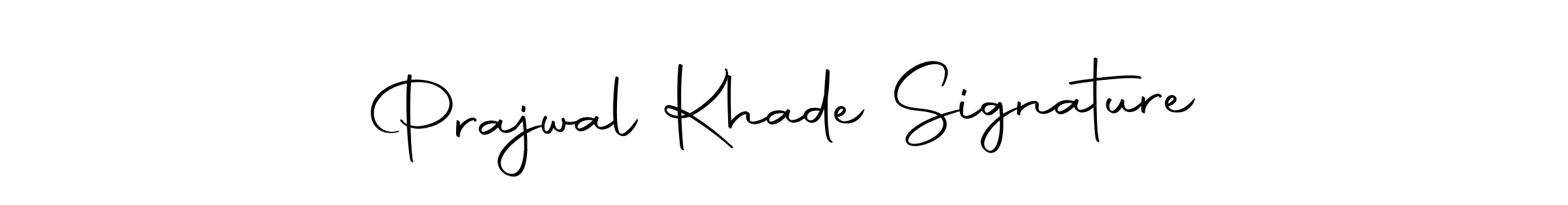 if you are searching for the best signature style for your name Prajwal Khade Signature. so please give up your signature search. here we have designed multiple signature styles  using Autography-DOLnW. Prajwal Khade Signature signature style 10 images and pictures png