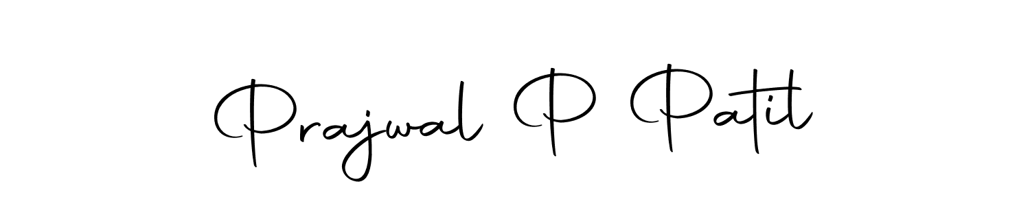 Make a beautiful signature design for name Prajwal P Patil. With this signature (Autography-DOLnW) style, you can create a handwritten signature for free. Prajwal P Patil signature style 10 images and pictures png