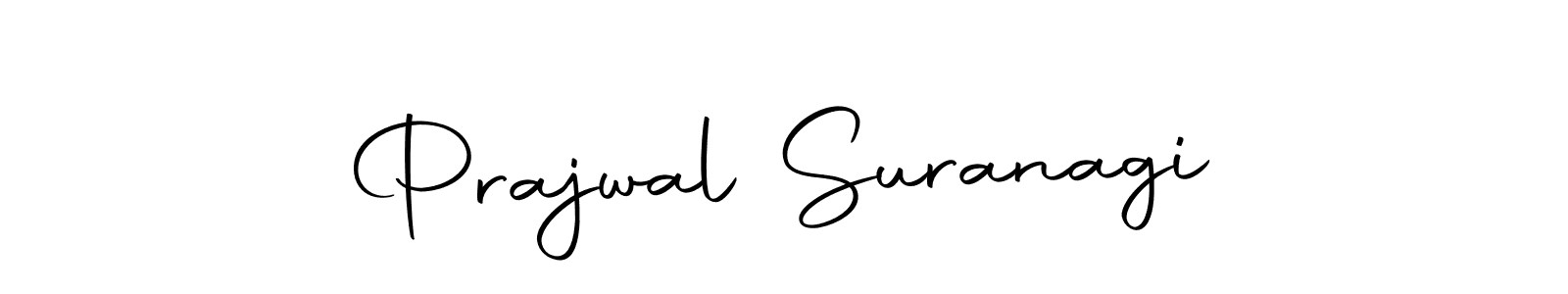 Make a beautiful signature design for name Prajwal Suranagi. Use this online signature maker to create a handwritten signature for free. Prajwal Suranagi signature style 10 images and pictures png