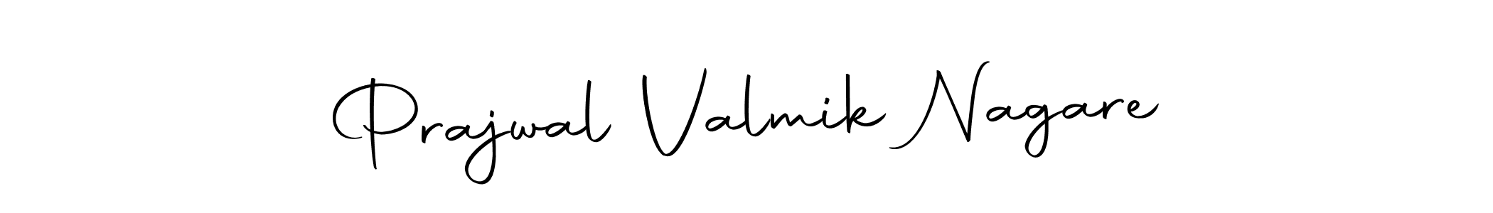 Use a signature maker to create a handwritten signature online. With this signature software, you can design (Autography-DOLnW) your own signature for name Prajwal Valmik Nagare. Prajwal Valmik Nagare signature style 10 images and pictures png